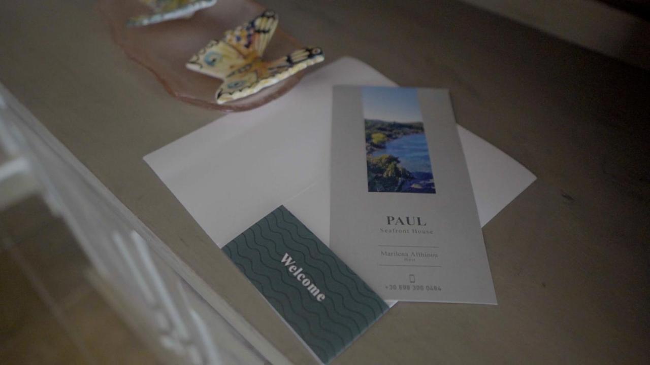 Villa Paul Seafront House Mesongí Esterno foto